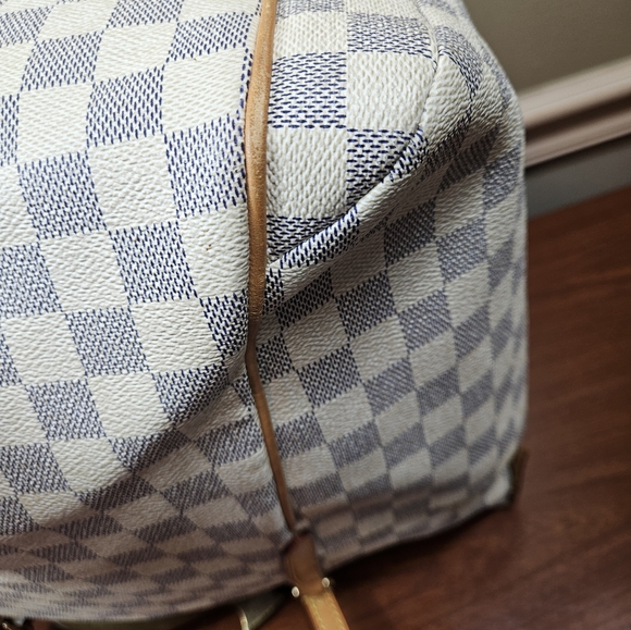 Auth Louis Vuitton Totally mm Azur Diamer totes shoulder bag - Picture 8 of 11